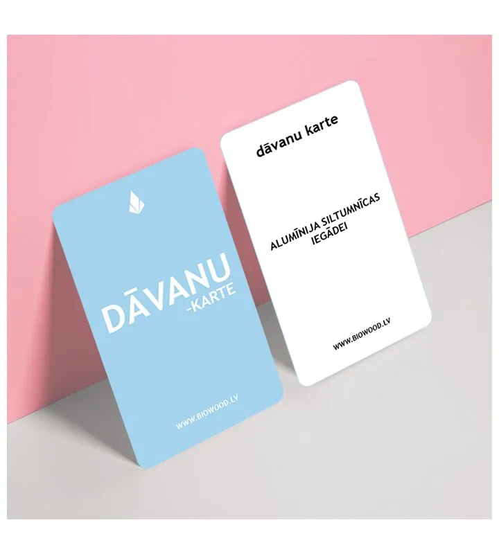 Dāvanu kartes | Alumīnija siltumnīcu iegādei